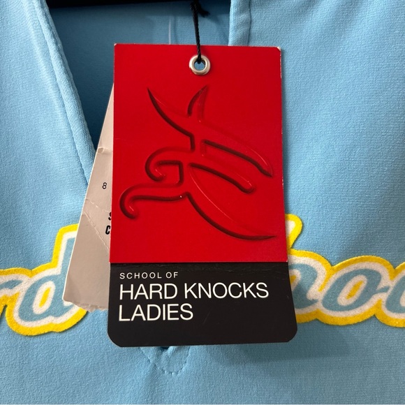 Vintage School of Hard Knocks Ladies' Light Blue and Yellow 2 Piece Set NWT XL - Picture 5 of 13